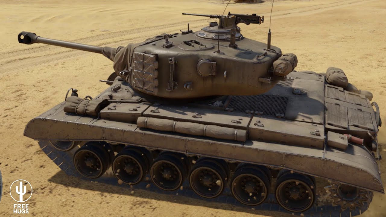 Jumbo Pershing War Thunder Gameplay | USA 6.7 BR | No commentary