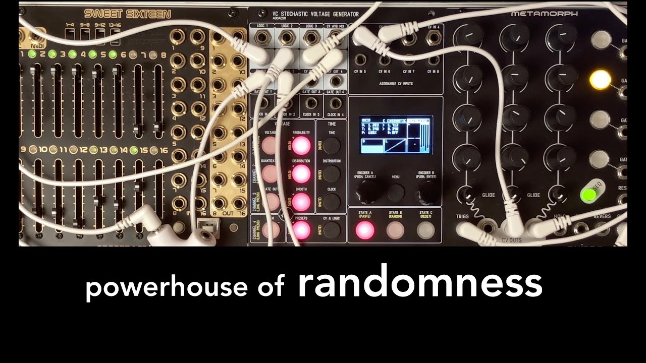 Chance music: from dice to Addac's Stochastic Voltage Generator
