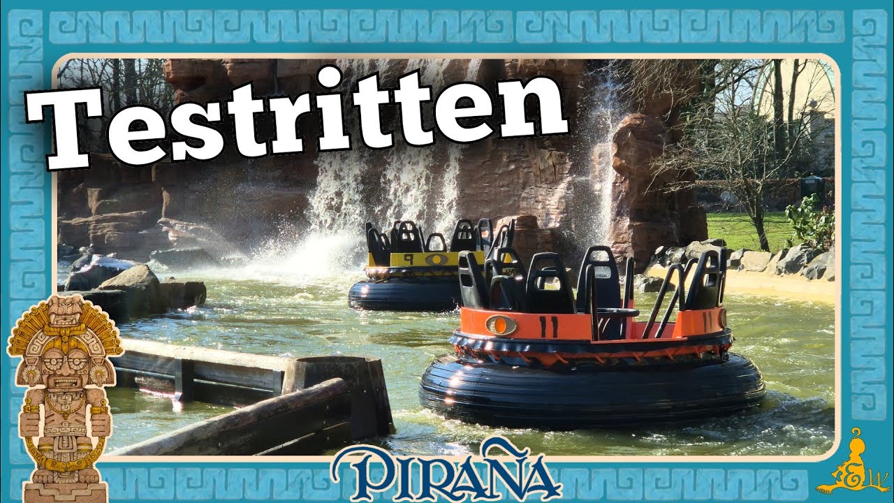 [#Efteling] TESTRITTEN Piraña 2026