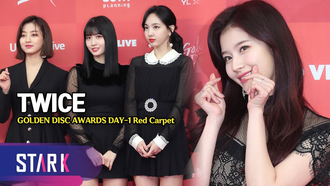 4년 연속 참석! 블랙 여신 트와이스 (TWICE, GOLDEN DISC AWARDS DAY-1 Red Carpet)