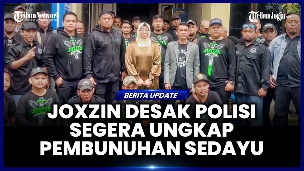 BRIGADE JOXZIN MINTA POLISI SEGERA UNGKAP PELAKU PEMBUNUHAN DI SEDAYU