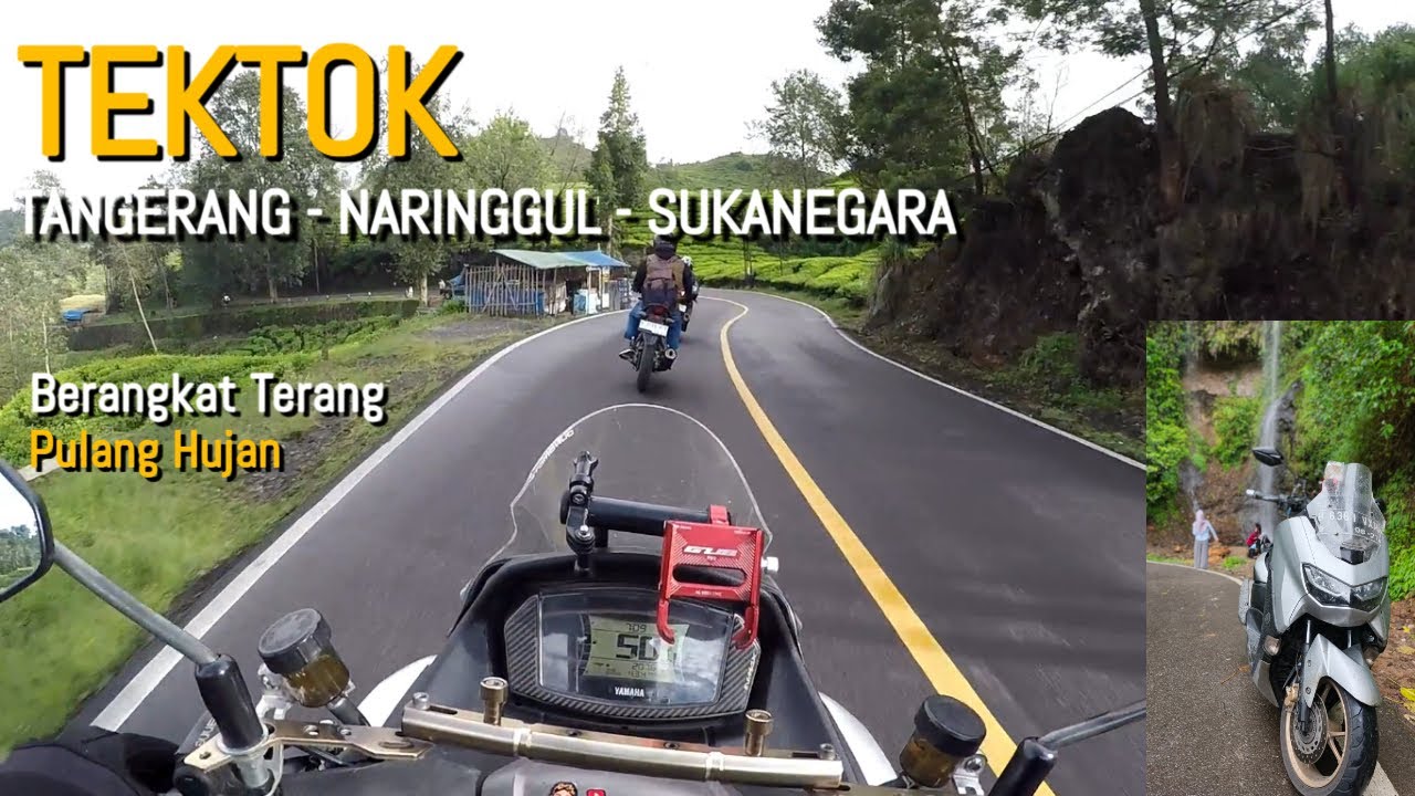 CUMAN 5 JAM TOURING CIWIDEY BANDUNG TEKTOK DAN JALUR SUKANEGARA CIBEBER YANG MULUS
