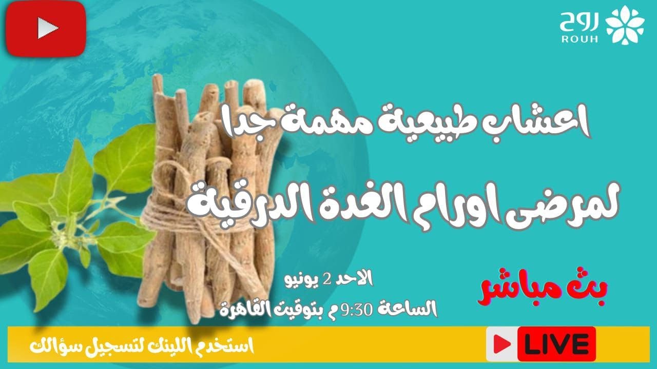 حبة البركه والرجله والعرقسوس والفوقص لمرضي الغده الرقيه