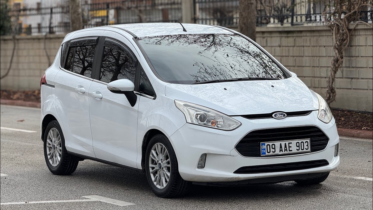Ford B max 1.6 Tdci Titanium Dış Çekim Videosu