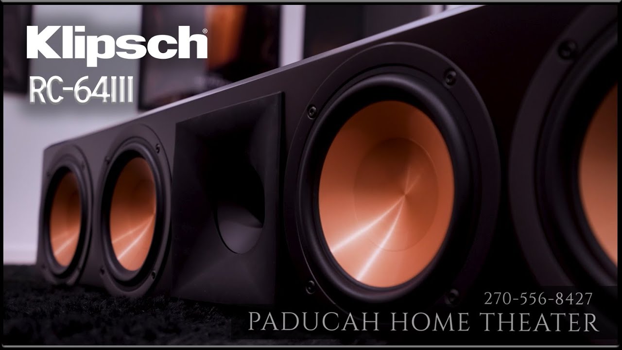 Klipsch RC-64III - The big one!! Center channel unboxing and disassembly