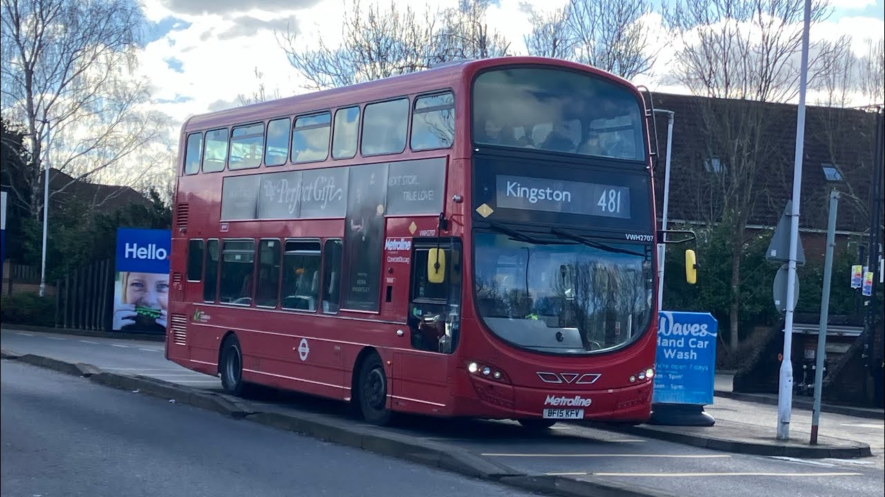 VWH2707 (BF15 KFV) - Metroline Travel | Route 481