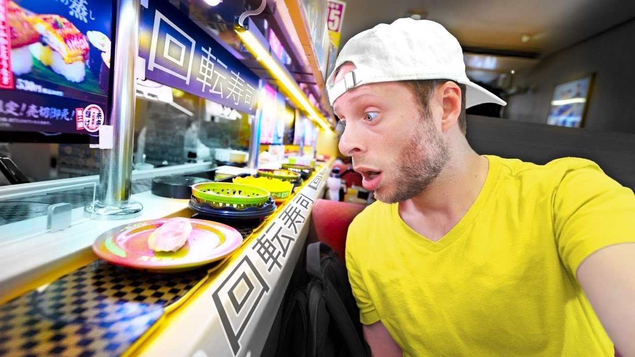 In Japan… People Eat From Conveyor Belts