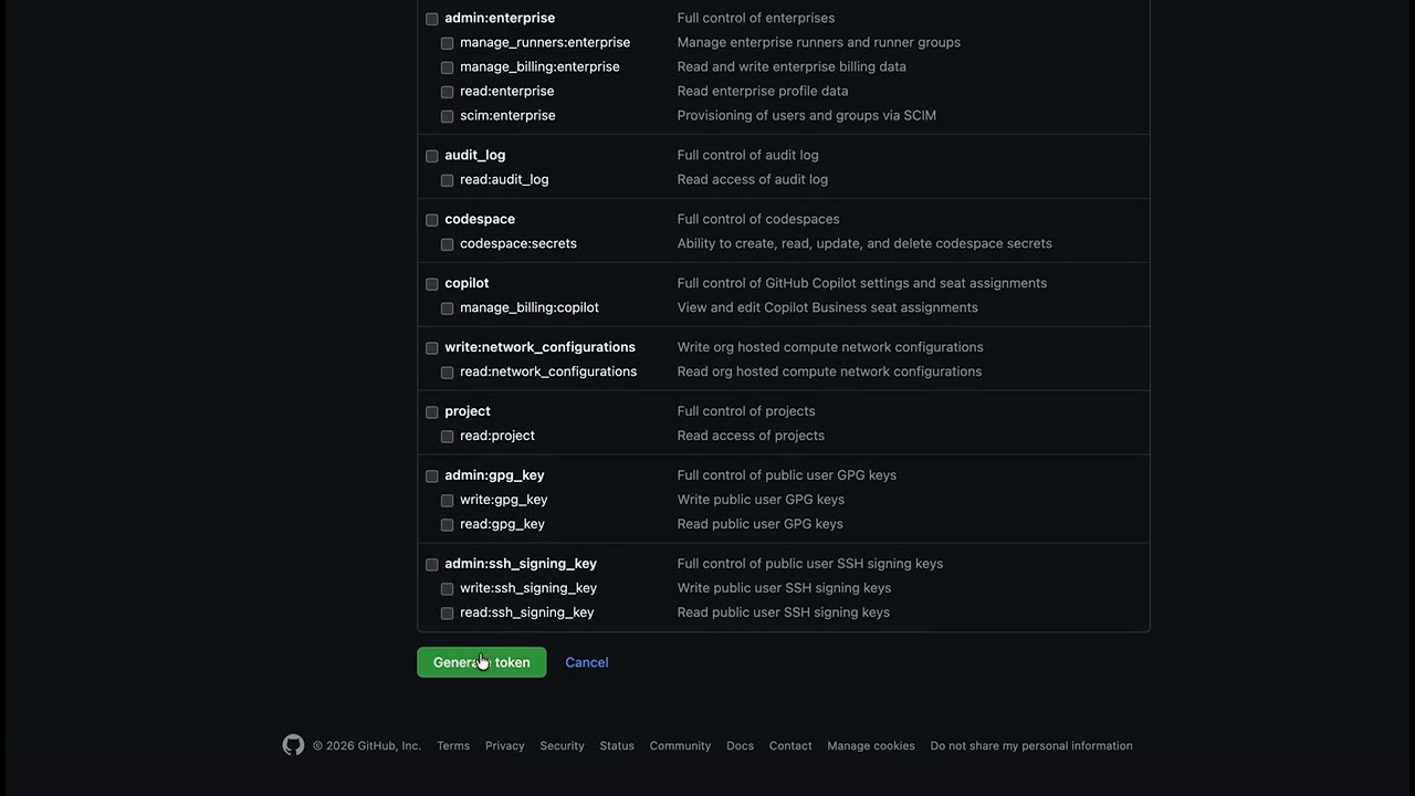 How To Generate GitHub Personal Access Token