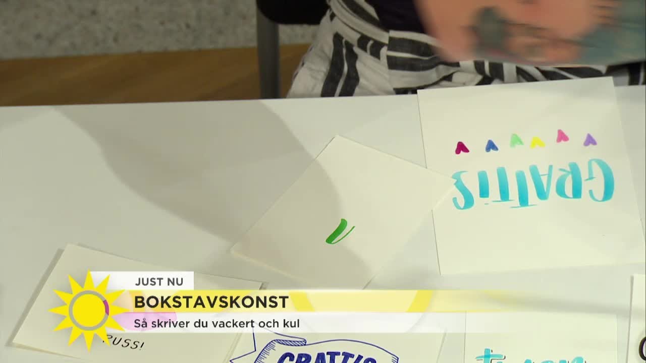 Så skriver du vackert och kul - Nyhetsmorgon (TV4)