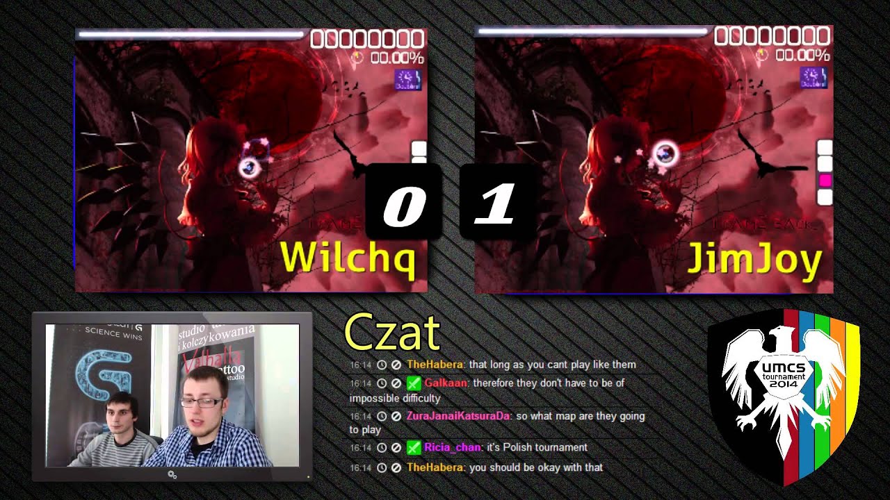osu! UMCS Tournament 2014 - Mecz 23: JimJoy vs Wilchq