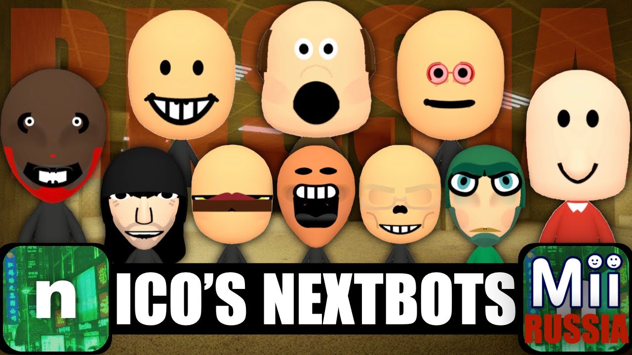 Every Nicos Nextbots RUSSIA Mii EVER!