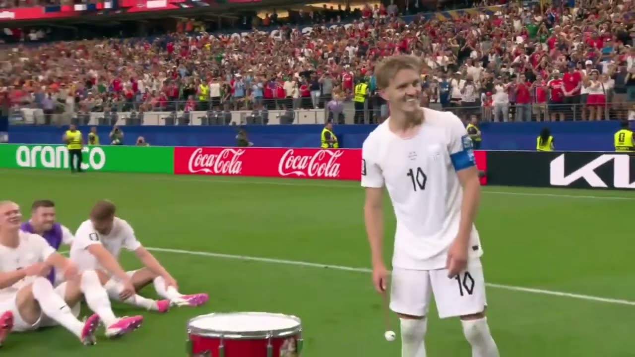 NORWAY'S EPIC VIKING ROW CELEBRATION! 🇳🇴🪓 NORWAY vs IVORY COAST 2-1 HIGHLIGHTS | World Cup 2026 🏆