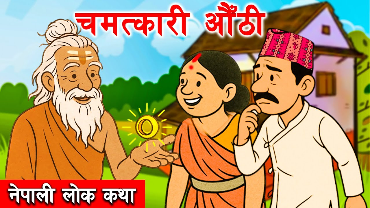 चमत्कारी औँठी | नेपाली लोककथा | Nepali Lok Katha | Chamatkari authi | Folk Tales in Nepali