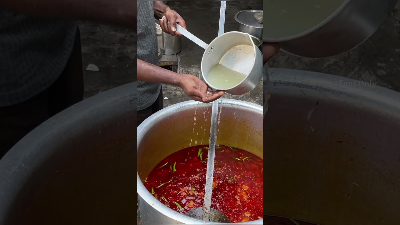 40kg Ambur style Chicken Biriyani in Bangalore  |#indianstreetfood #biryani #shorts
