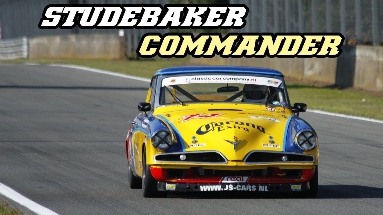 1953 STUDEBAKER COMMANDER V8 racecar at Spa & Zolder