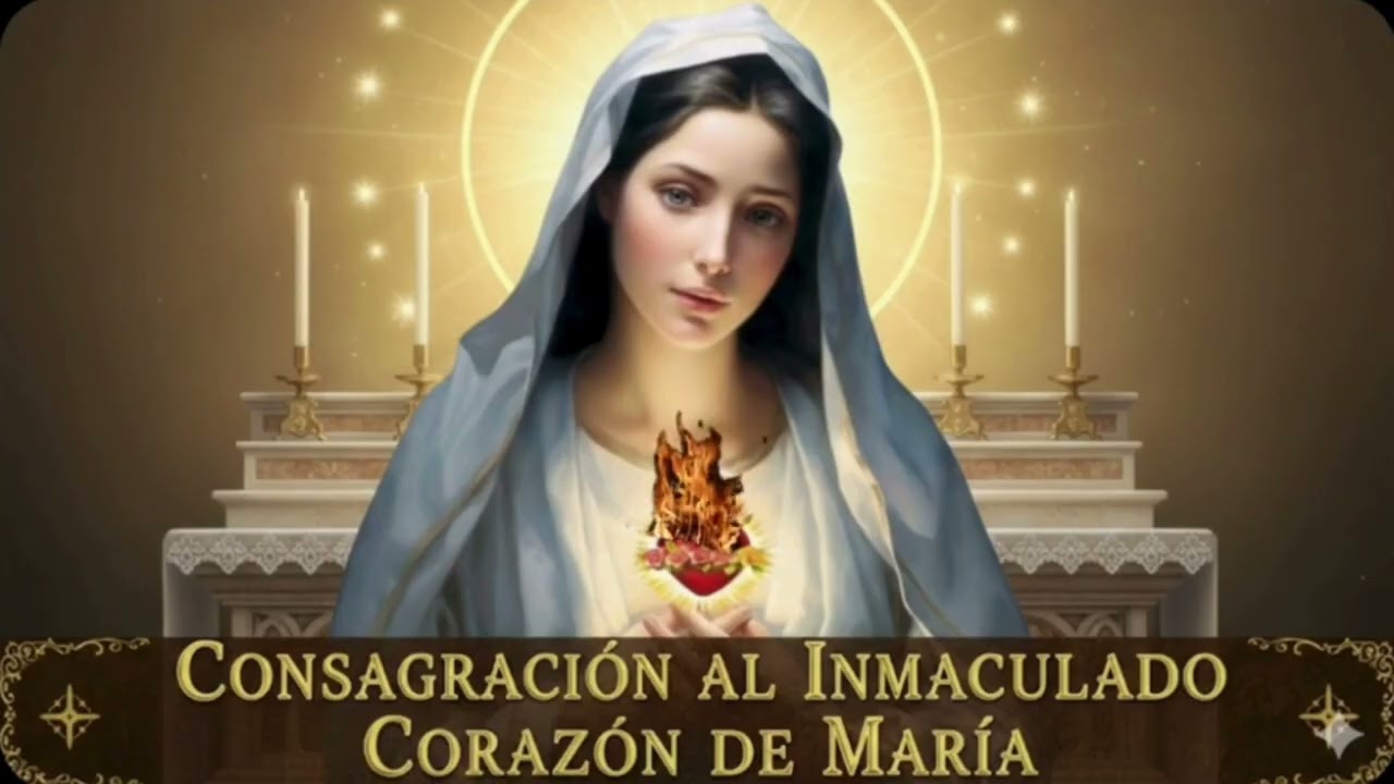 CONSAGRACIÓN AL INMACULADO CORAZÓN DE MARÍA  Lunes 23 de Febrero de 2026