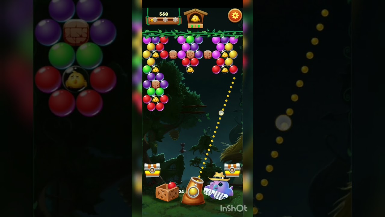 bubble shooter level 86