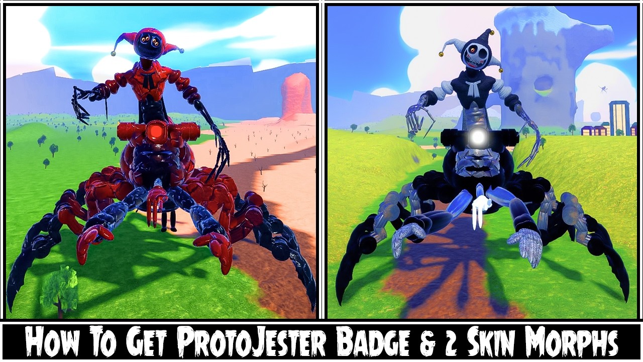 How to Get Proto Jester Badge and 2 New Skin Morphs in Tiny Universe Roleplay [New Update] - Roblox