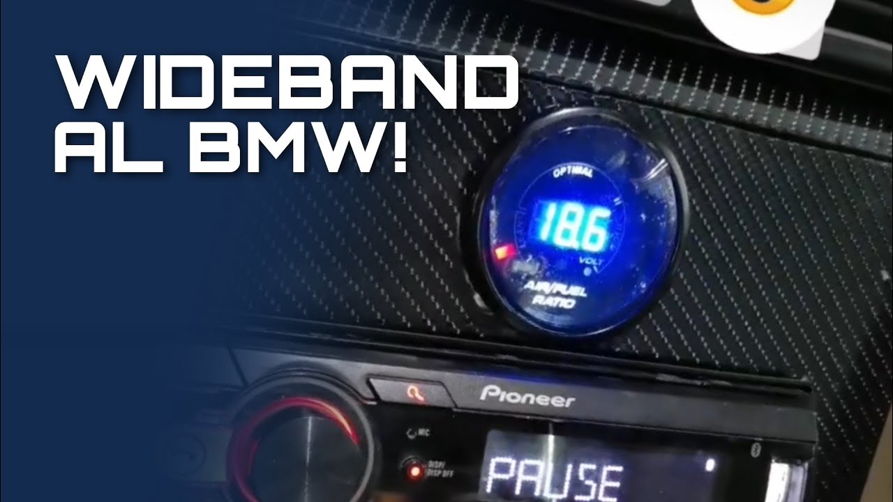 CONECTAMOS MEDIDOR DE MEZCLA AL BMW (WIDEBAND) | HENOC