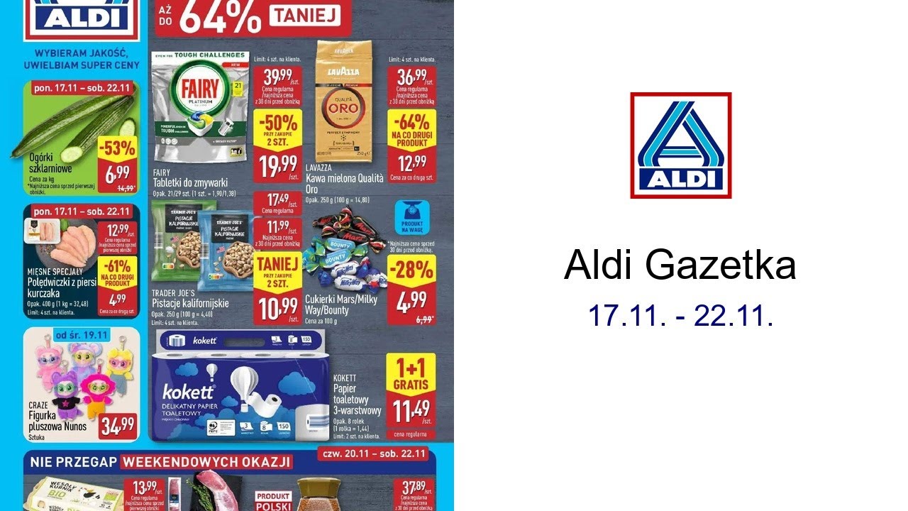 Aldi Gazetka 17.11. - 22.11.