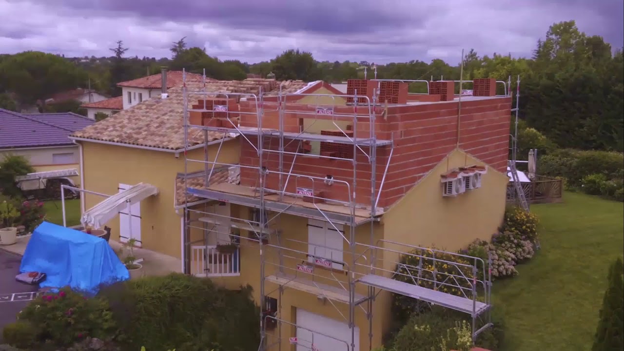 Surélévation habitation