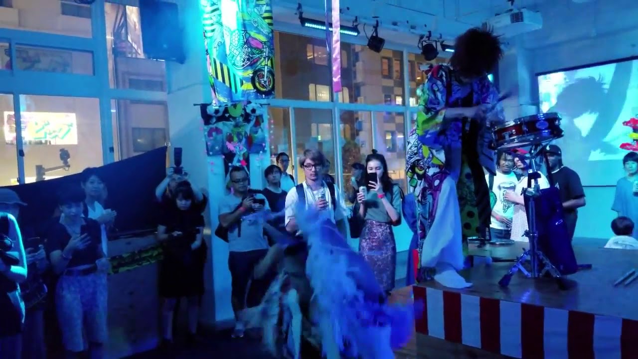 ネオ盆踊り[ yukata&maturi project show]in 渋谷ON-1