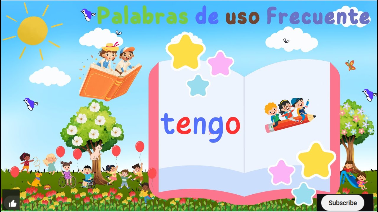 tengo | Palabras de uso Frecuente | Spanish Sight Words | Aprender a leer y Escribir | Ms. Morales