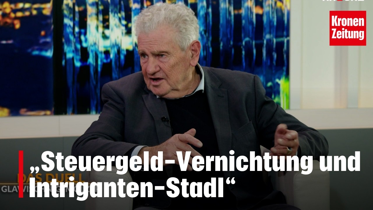 Mölzer über ORF: „Steuergeld-Vernichtung und Intriganten-Stadl“ | krone.tv DAS DUELL