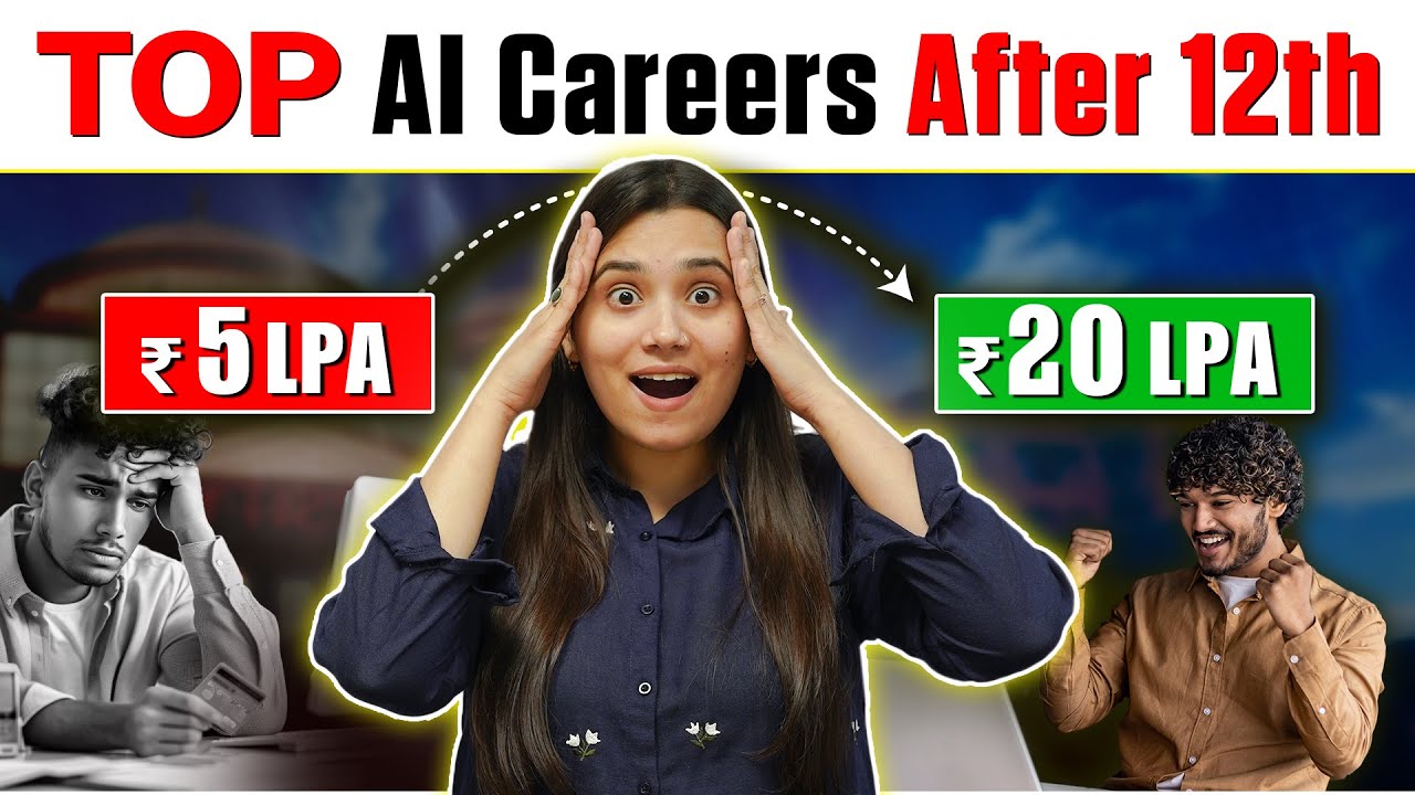 Top 5 AI Courses After 12th | Best Career Options with Salary🚀 #after12th #aicourses #sunstone