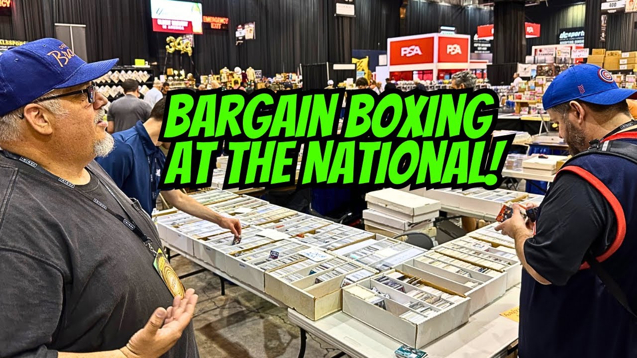 FINDING STEALS IN THE NATIONAL SPORTS CARD BARGAIN BOXES!