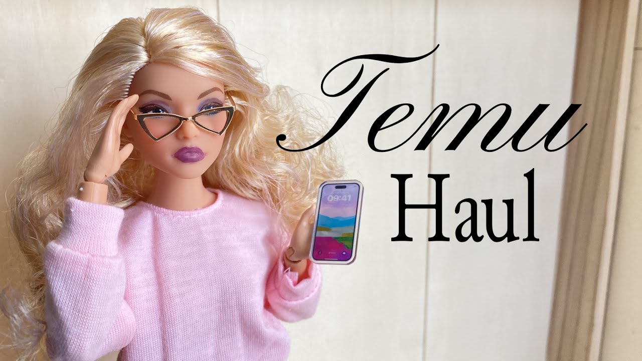 Temu Haul For Barbie Dolls