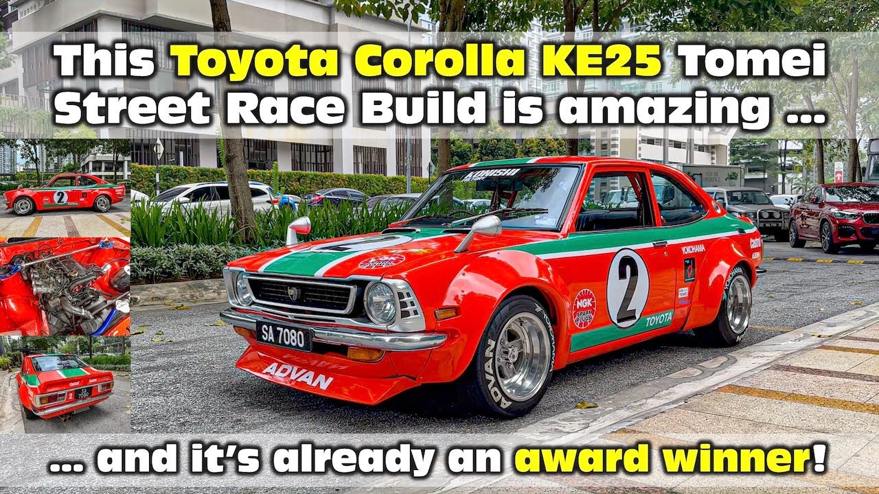 Toyota Corolla KE25: потрясающая новая сборка Tomei Street Race уже стала победителем!