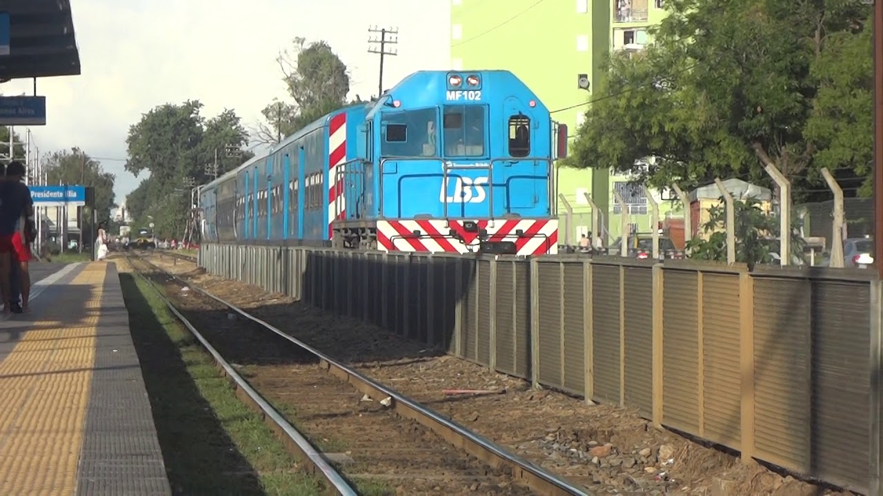 [FULL HD] Cruzada de General Electric en Pte Illia - Linea Belgrano Sur! 20-02-2015