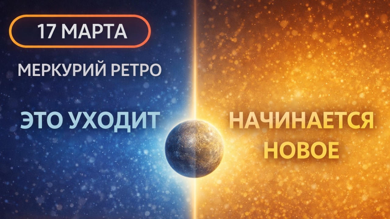ВНИМАНИЕ! ПОСЛЕДНИЕ ЧАСЫ МЕРКУРИЯ РЕТРО 17 МАРТА — Завтра всё изменится навсегда!
