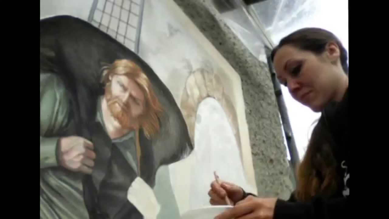 Video esecuzione di un affresco