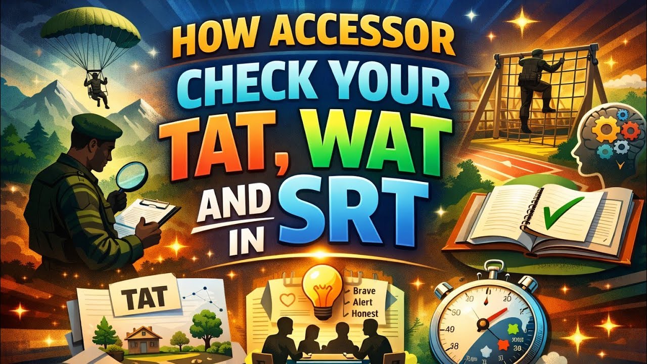 SSB PSYCHOLOGY DOSSIER ASSESSMENT WITH REVIEWS || TAT || WAT || SRT || SDT