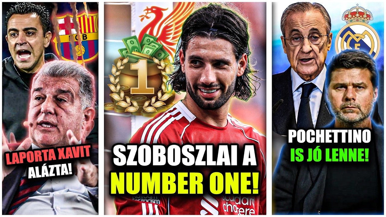 Szoboszlai a világ LEGNÉPSZERŰBB focistája! 🤯 Laporta megalázta Xavit! Pochettino ÁTVENNÉ a Realt!