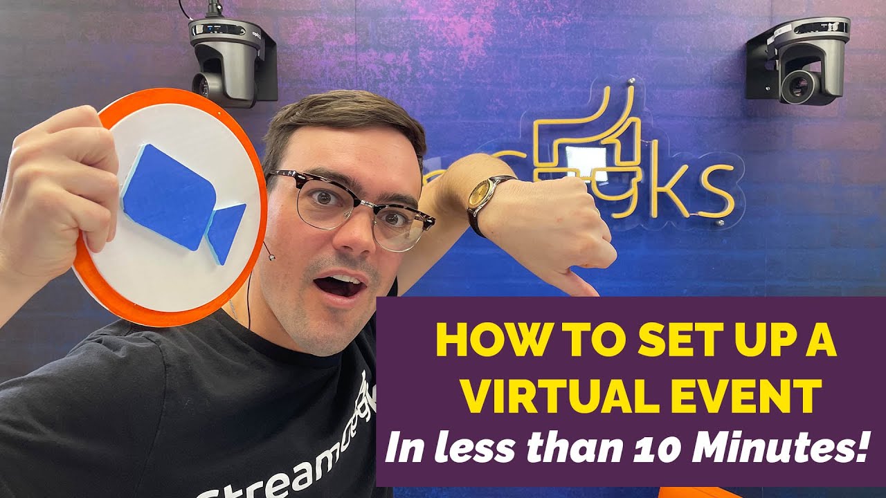 How to setup a Zoom Event in less than 10 minutes!