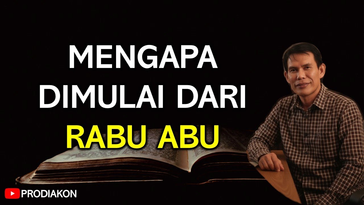 Mengapa Prapaskah Dimulai dengan Rabu Abu?