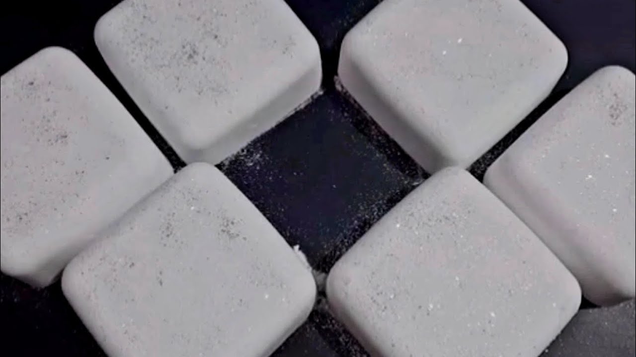 Asmr Satisfying Baking Soda Crushing #oddlysatisfying 