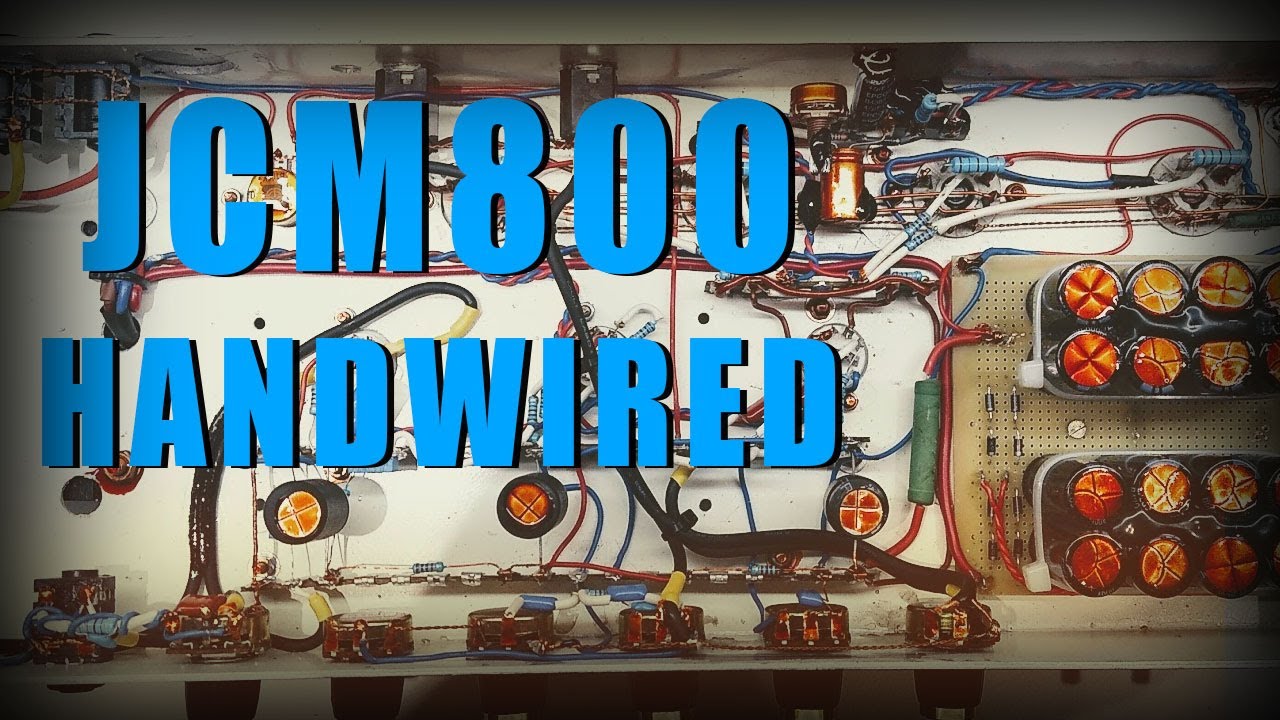 Marshall JCM800 Handwired  - Reconstrução total