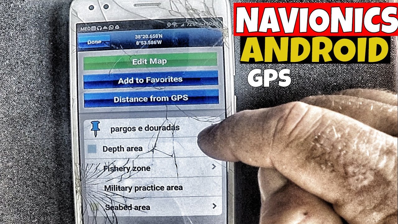 NAVIONICS APP PARA ANDROID - HOW-TO | COMO UTILIZAR O NAVIONICS NO TELEMOVEL