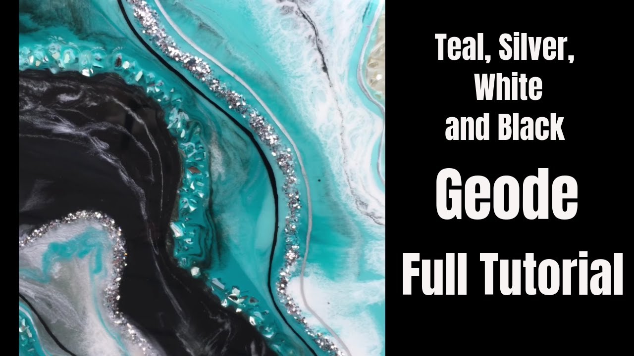 3. Geode Resin Pour 