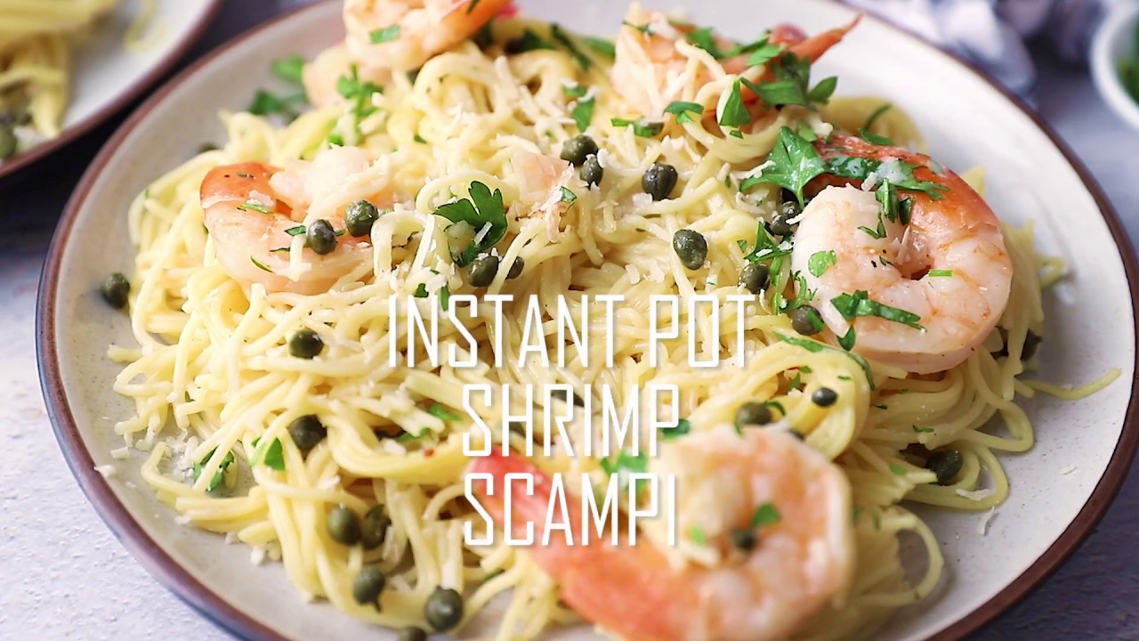 Instant Pot Shrimp Scampi