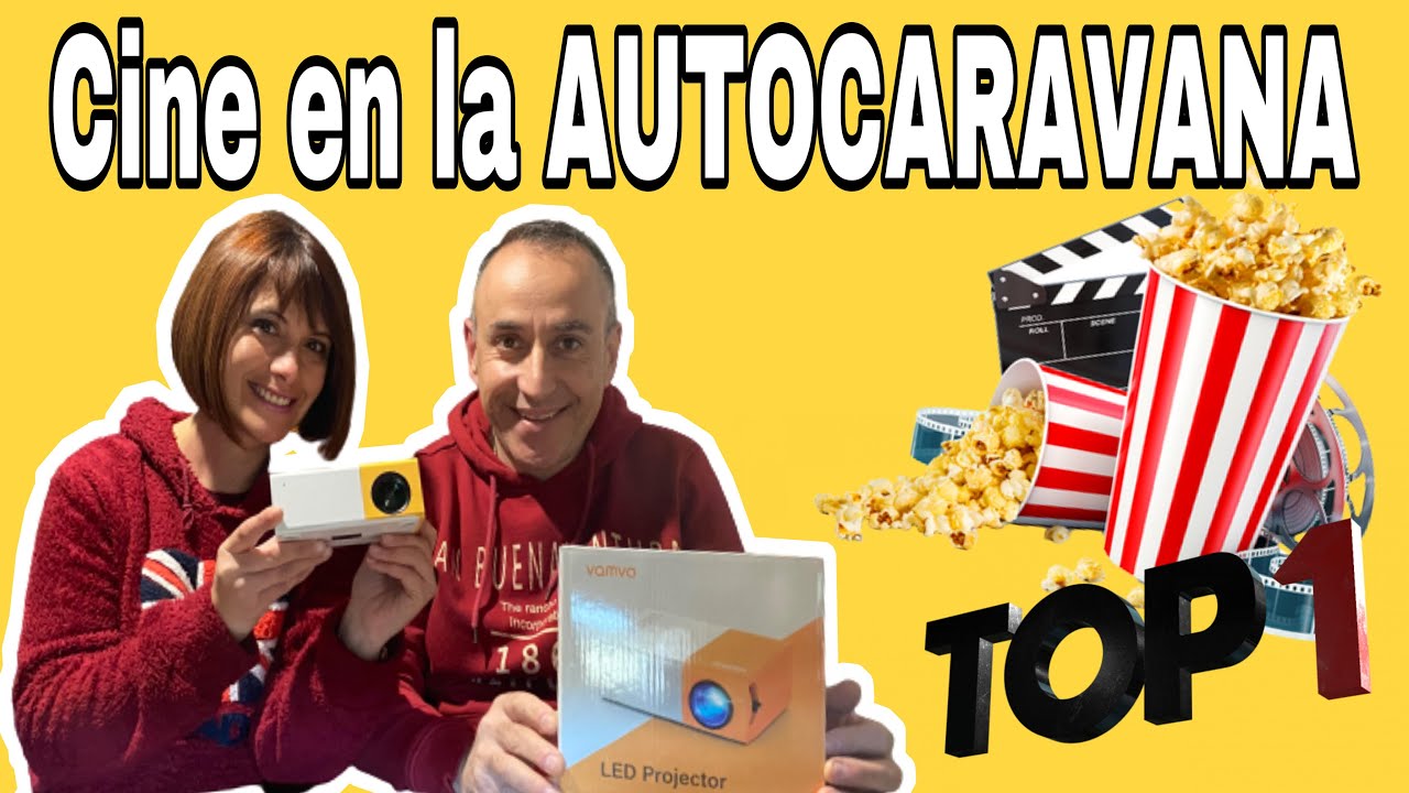 📽️Proyector de CINE en nuestra AUTOCARAVANA 🎦 Cap#044