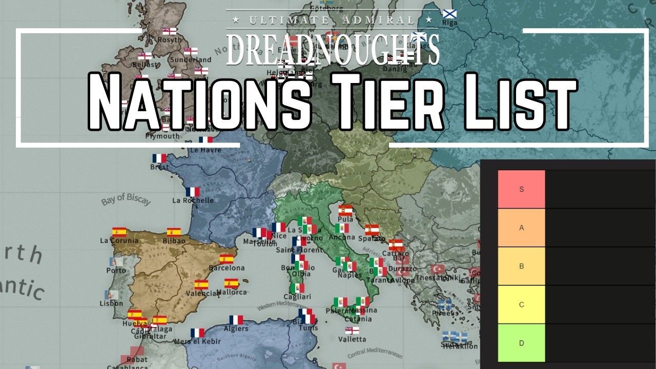 Campaign Nations Tier List - Ultimate Admiral Dreadnoughts