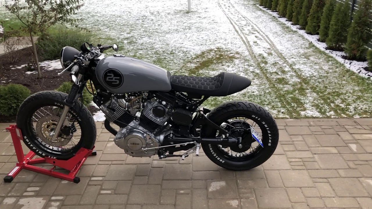Cafe racer finished. Yamaha XV 750 (1982)