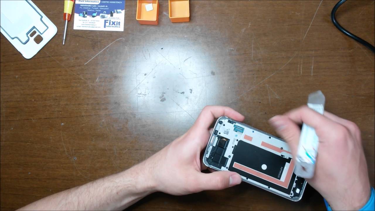SAMSUNG GALAXY S5 SM-G900 SOSTITUZIONE DISPLAY - REPLACEMENT