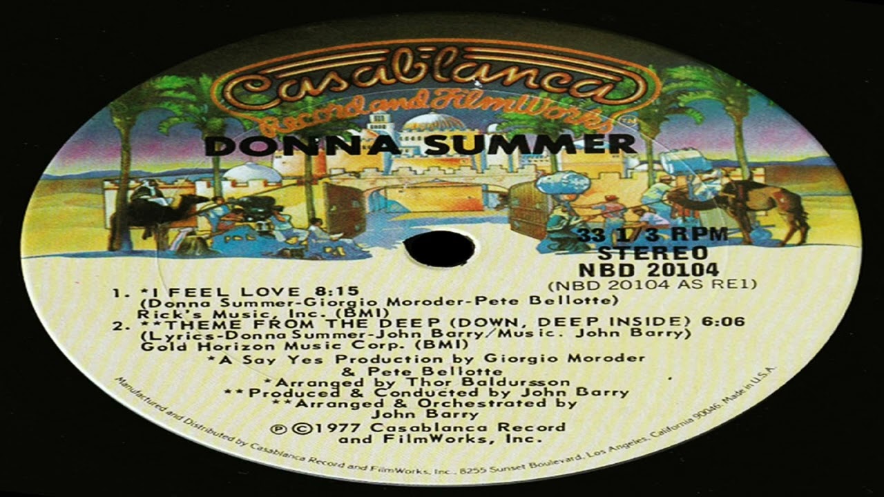 Donna Summer - I Feel Love.