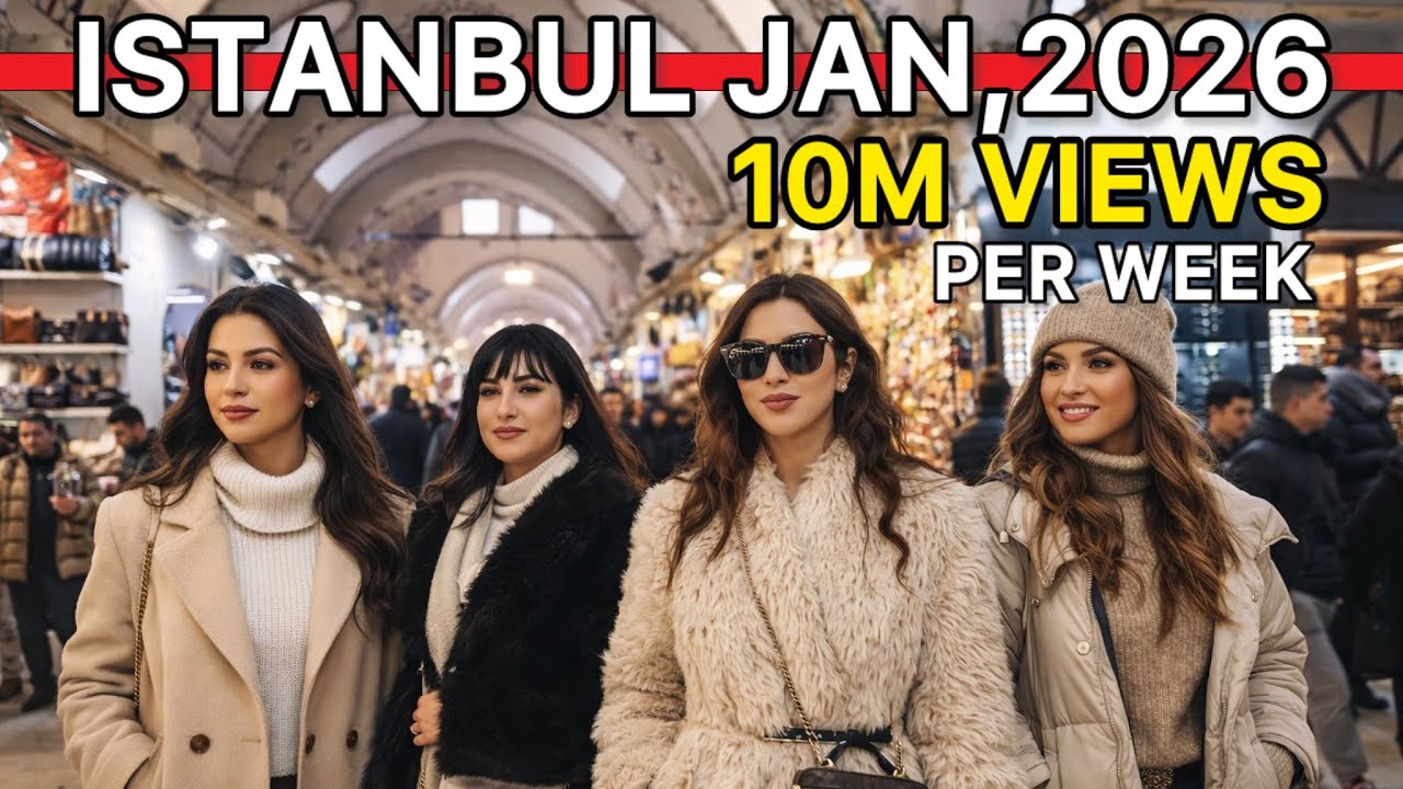 Турция🇹🇷Стамбул 2026, район Фатих, 10 миллионов просмотров в неделю, Гранд-базар, Рынок подделок,...